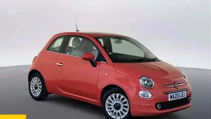 Used Fiat 500 Lounge 69 HP (50 kW) 2019 Pink Hatchback