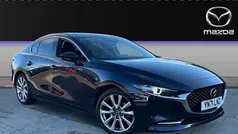 Blue Used 2021 Mazda 3 Inclusive Sedan | £18,052 (Fair price)