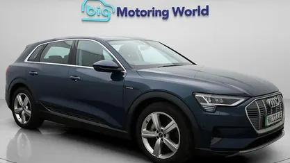Used Audi e-tron 300 kW (408 HP) 2022 Blue SUV