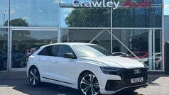 White Used 2022 Audi Q8 Black Edition SUV | £45,290 (Fair price)
