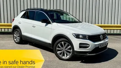 Used VW T-Roc Design 116 HP (85 kW) 2019 Silver SUV