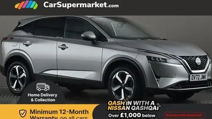 Silver Used 2022 Nissan Qashqai N-Connecta SUV | £16,197 (Fair price)