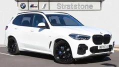 White Used 2021 BMW X5 M Sport SUV | £40,999 (Good price)