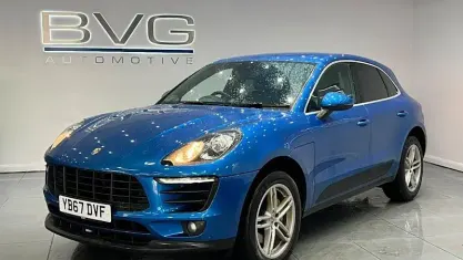Used Porsche Macan 345 HP (253 kW) 2017 Blue SUV