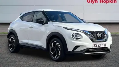 Used Nissan Juke N-Connecta 114 HP (83 kW) 2023 White SUV
