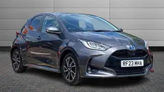 Grey Used 2023 Toyota Yaris Hybrid Design Hatchback | £17,100 (Fair price)