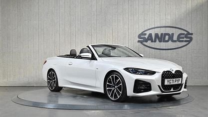 Używany BMW 430 Cabriolet M Sport 258 KM (189 kW) 2021 Biały Kabriolet