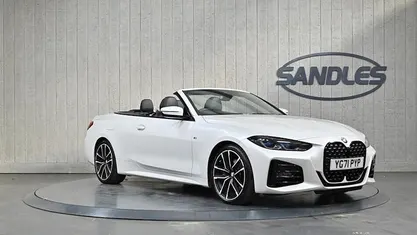 Used BMW 430 Cabriolet M Sport 258 HP (189 kW) 2021 White Cabriolet