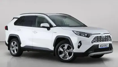 Used Toyota RAV4 Hybrid Design 222 HP (163 kW) 2021 White SUV