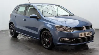 Blue Used 2015 VW Polo SE Hatchback | £10,950 (Fair price)