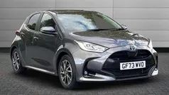 Grey Used 2023 Toyota Yaris Hybrid Design Hatchback | £18,495 (Fair price)