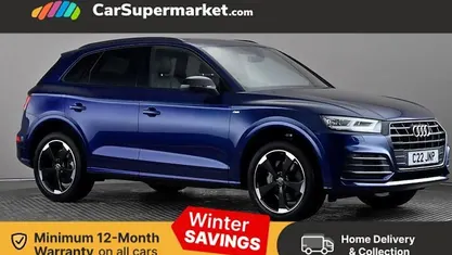 Blue Used 2019 Audi Q5 Black Edition SUV | £22,697 (Fair price)