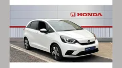 Platinum white pearl Used 2020 Honda Jazz Hybrid Hatchback | £15,783 (Fair price)