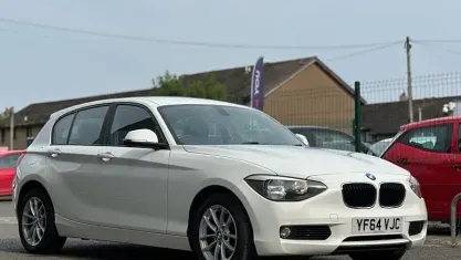 Used BMW 116 Comfort Edition 116 HP (85 kW) 2014 White Hatchback