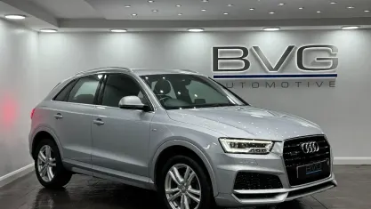 Used Audi Q3 S-Line 150 HP (110 kW) 2017 Silver SUV