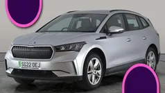 Silver Used 2022 Skoda Enyaq iV ecoSuite SUV | £16,360 (Fair price)