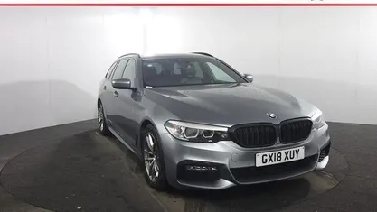 Used BMW 520 M Sport 190 HP (139 kW) 2018 Blue Estate