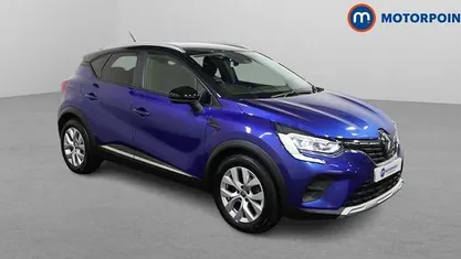 Blue/black Used 2020 Renault Captur Iconic SUV | £14,349 (Fair price)