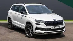 White Used 2023 Skoda Karoq SportLine SUV | £27,995 (Fair price)