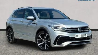 Used VW Tiguan R-line 150 HP (110 kW) 2022 Silver SUV