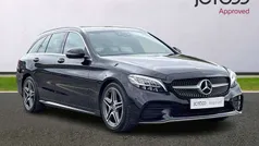 Black Used 2019 Mercedes C220 AMG line Estate | £17,500 (Fair price)