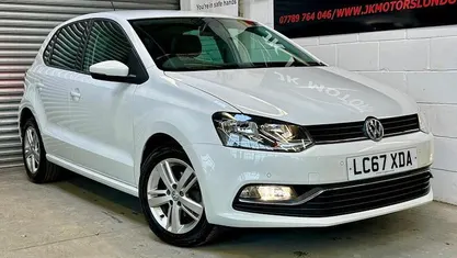 White Used 2017 VW Polo Edition Hatchback | £10,749 (Fair price)