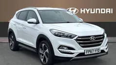 White Used 2017 Hyundai Tucson Edition SUV | £16,178 (Fair price)