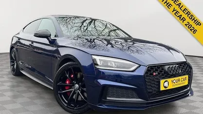Used Audi S5 Sportback Design 354 HP (260 kW) 2017 Blue Hatchback