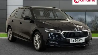 Used Skoda Octavia SE Technology 204 HP (150 kW) 2024 Black Estate