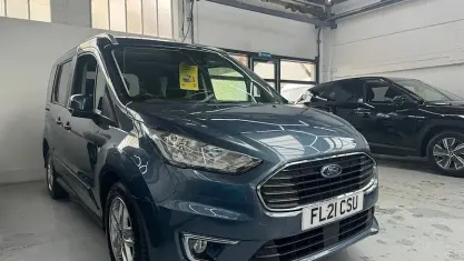 Used Ford Tourneo Connect Titanium 120 HP (88 kW) 2021 Blue MPV