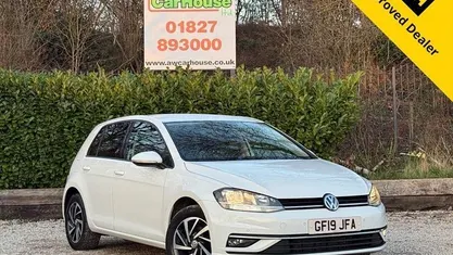 Used VW Golf VII Match 116 HP (85 kW) 2019 White Hatchback