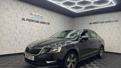 Used Skoda Octavia SE Technology 150 HP (110 kW) 2018 Black Hatchback