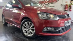 Red Used 2015 VW Polo SE Hatchback | £9,800 (Fair price)