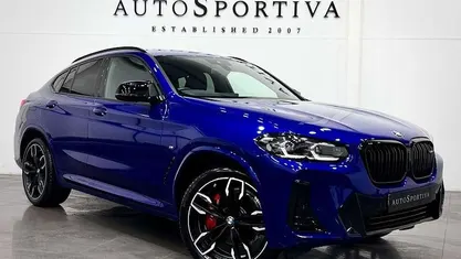 Blue Used 2024 BMW X4 M Sport SUV | £51,990 (Fair price)