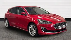 Red Used 2020 Ford Focus Vignale Hatchback | £14,400 (Fair price)