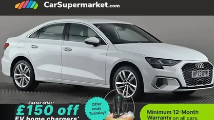 Used Audi A3 Sport 150 HP (110 kW) 2023 White Sedan