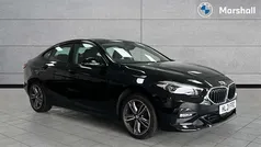 Jet black Used 2021 BMW 218 Sport Line Sedan | £18,281 (Fair price)