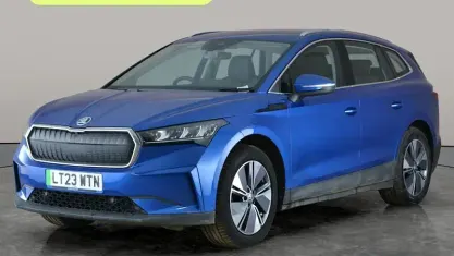 Usado Skoda Enyaq iV ecoSuite 150 kW (204 HP) 2023 Azul SUV
