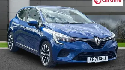 Used Renault Clio Iconic 90 HP (66 kW) 2021 Blue Hatchback