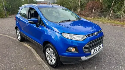 Used Ford Ecosport Titanium 125 HP (91 kW) 2014 Blue SUV