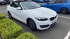 White Used 2020 BMW 218 Sport Line Cabriolet | £16,599 (Fair price)