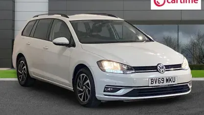 Used VW Golf VII Match 116 HP (85 kW) 2019 White Estate