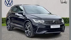 Black Used 2022 VW Tiguan R-line SUV | £28,714 (Fair price)