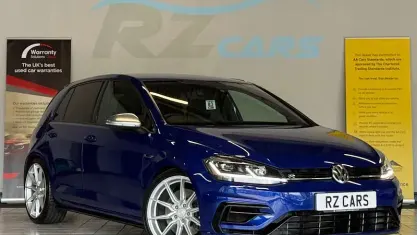 Used VW Golf VII R 310 HP (228 kW) 2018 Blue Hatchback