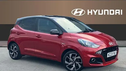 Used Hyundai i10 N Line 101 HP (74 kW) 2023 Red Hatchback