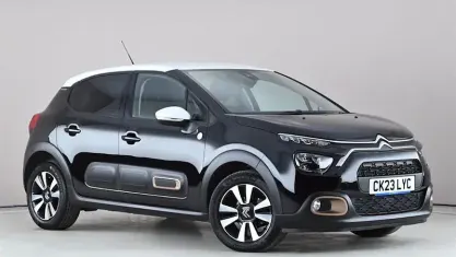 Begagnad Citroën C3 PureTech 83 HK (61 kW) 2023 Svart Halvkombi