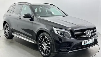 Used Mercedes GLC250 AMG line 204 HP (150 kW) 2017 Black Estate