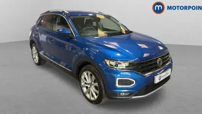 Usado VW T-Roc SEL 150 CV (110 kW) 2021 Azul SUV