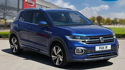Used VW T-Cross R-line 116 HP (85 kW) 2019 Blue SUV