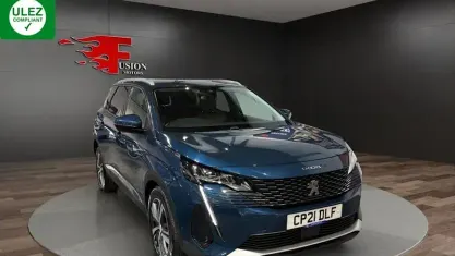 Used Peugeot 5008 Allure Premium 131 HP (96 kW) 2021 Blue SUV